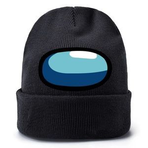 Among Us Black Youth Beanie Hat Winter OS